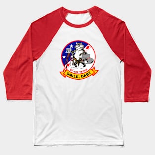 F-14 Tomcat - VF-102 TARPS - Smile, Baby - Clean Style Baseball T-Shirt